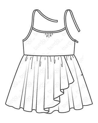Robe en Viscose n°130 | Burda Style 6/21