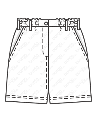Short en Coton n°103 | Burda Style 05/21