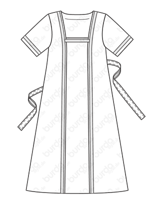 Robe en Rayonne n°106 | Burda Style 05/21