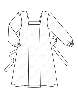 Robe en Viscose n°107 | Burda Style 05/21
