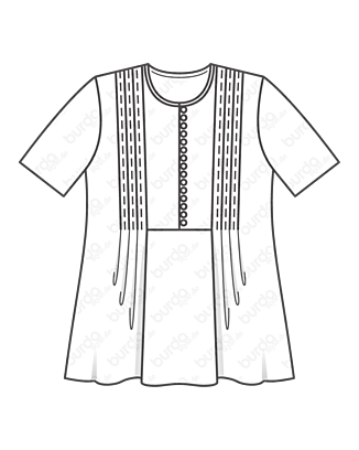Chemisier en Viscose n°110 | Burda Style 05/21