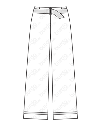 Pantalon en Lin n°112 | Burda Style 05/21