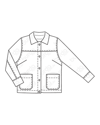 Veste en Coton n°121 | Burda Style 05/21