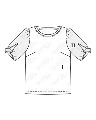 Top en Jersey n°127 | Burda Style 05/21