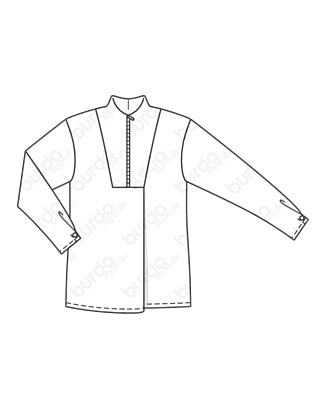 Chemisier en Coton n°107 | Burda Style 08/21