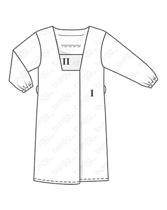 Robe en Viscose n°108 | Burda Style 08/21