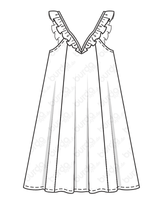 Robe en Coton n°109 | Burda Style 07/21