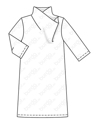 Robe en Jersey n°114 | Burda Style 08/21