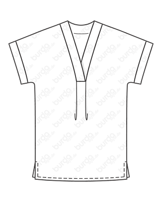 Tunique en Jersey n°115 | Burda Style 07/21