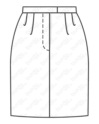 Jupe en Jacquard n°118 | Burda Style 07/21