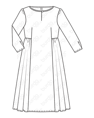 Robe en Lin n°119 | Burda Style 07/21