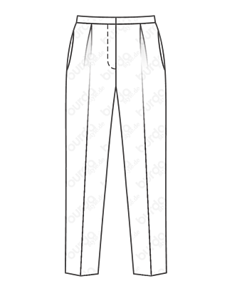 Pantalon en Sergé n°119 | Burda Style 08/21