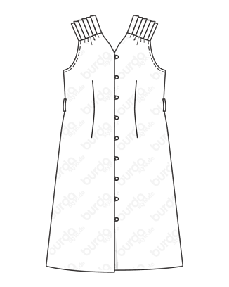 Robe en Lin n°125 | Burda Style 07/21