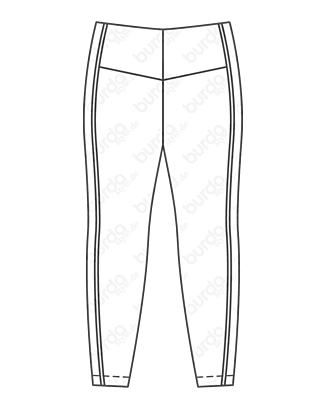 Legging en Jersey n°127 | Burda Style 08/21