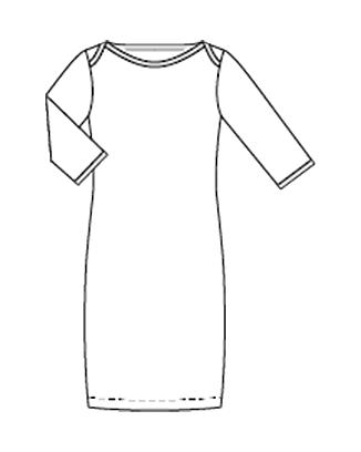 Robe en Jersey n°101 | Burda Style 09/21