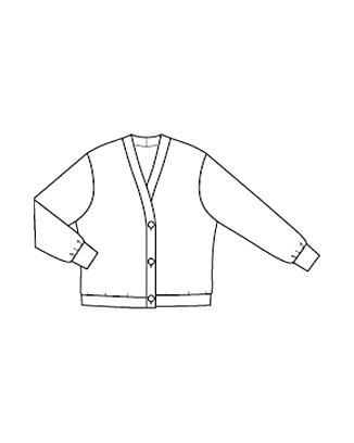 Cardigan en Laine n°112 | Burda Style 09/21