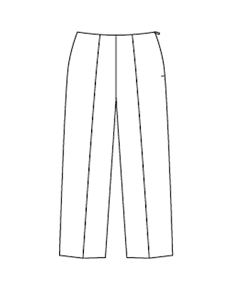 Pantalon en Tissu mélangé n°126 | Burda Style 09/21