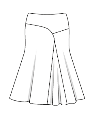 Jupe en Crêpe n°127 | Burda Style 09/21