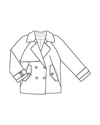 Veste en Laine n°129 | Burda Style 09/21