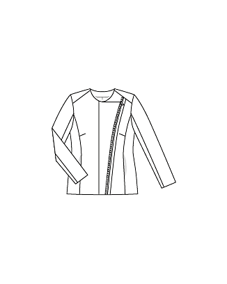Veste en denim n°415 | Burda Style HS Plus Automne/Hiver