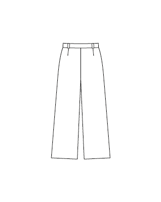 Pantalon en tissu pour sweat-shirt n°108 | Burda Style 11/21