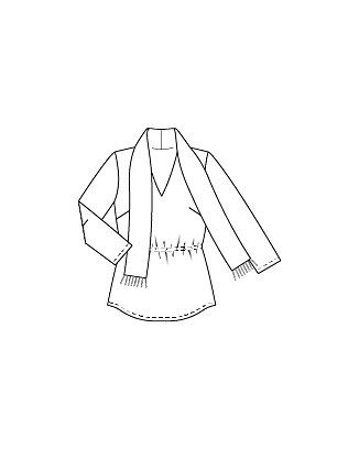 Chemisier en viscose n°113 | Burda Style 11/21
