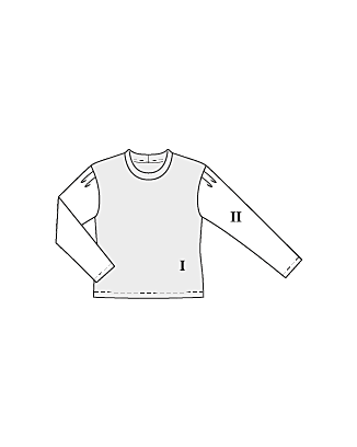 Sweat-shirt n°118 | Burda Style 11/21