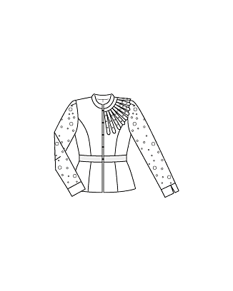 Blazer en lainage n°121 | Burda Style 11/21