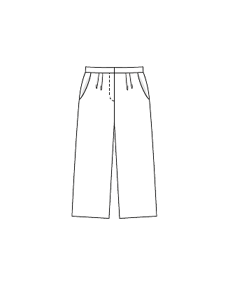Pantalon en satin n°123 | Burda Style 11/21