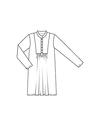 Robe en flanelle n°103 | Burda Style 12/21