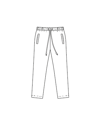 Pantalon de jogging en lainage n°121A | Burda Style 12/21