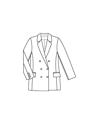 Blazer en viscose n°128 | Burda Style 12/21