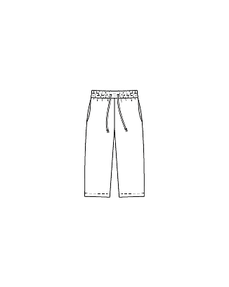 Pantalon en flanelle n°131 | Burda Style 12/21