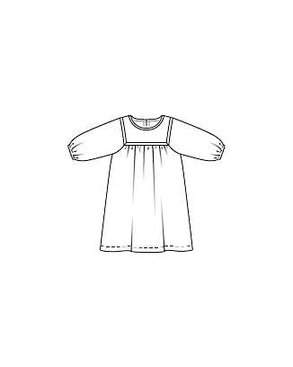 Robe en coton n°132 | Burda Style 12/21
