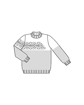 Pull pour homme n°134 | Burda Style 12/21