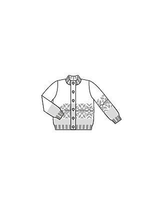 Cardigan enfant n°135 | Burda Style 12/21