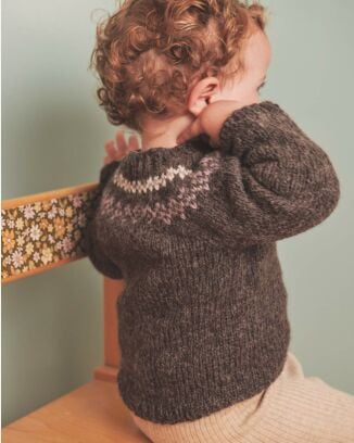 Pullover en jacquard #02 | Burda Mailles n°13 - 2021