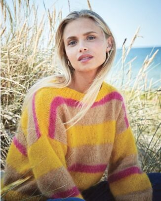 Pullover rayé #06 | Burda Mailles n°13 - 2021