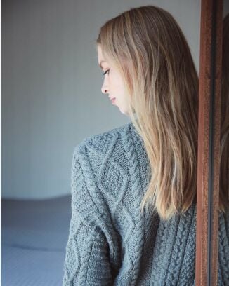 Gilet en torsades #20 | Burda Mailles n°13 - 2021