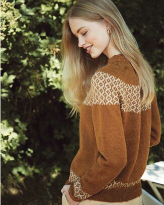 Pullover en jacquard #29 | Burda Mailles n°13 - 2021