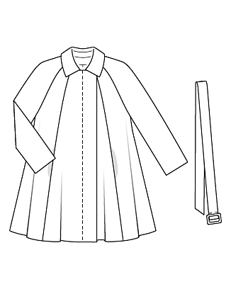 Manteau en Laine n°116 | Burda Style 01/22