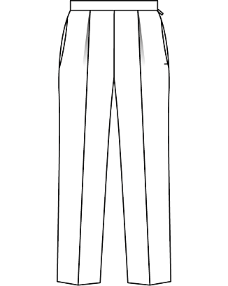 Pantalon en Simili-cuir n°122 | Burda Style 01/22