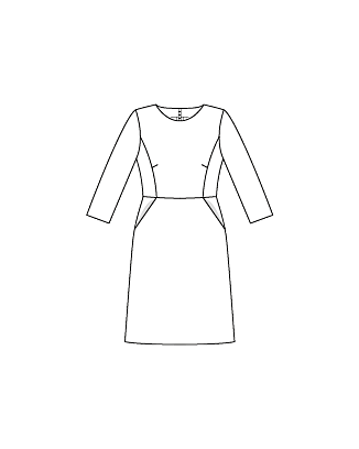 Robe en Bouclette n°115 | Burda Style 03/22