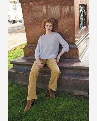 Pullover en mohair avec une poche #06 | Burda Mailles n°14 - 2022