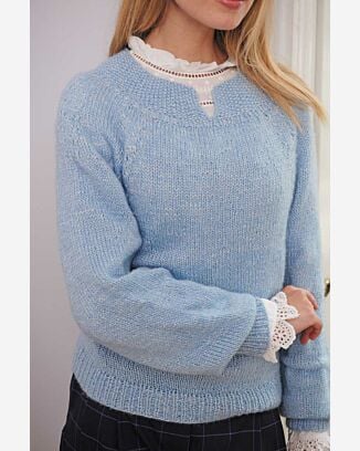 Pullover en top down #12 | Burda Mailles n°14 - 2022