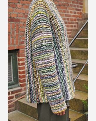 Pullover tricoté latéralement #20 | Burda Mailles n°14 - 2022