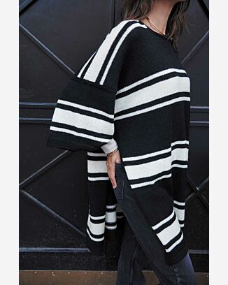 Poncho pullover #25 | Burda Mailles n°14 - 2022
