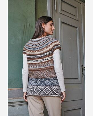Débardeur en jacquard #29 | Burda Mailles n°14 - 2022