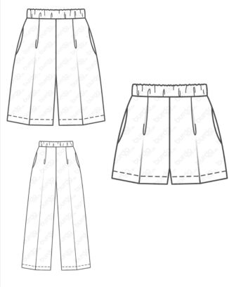 Short en Viscose 3 | Burda Easy 3/2021