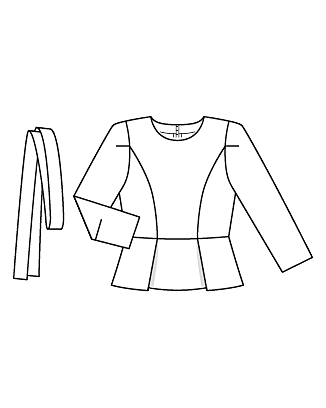 Chemisier en Crêpe n°119 | Burda Style 02/22